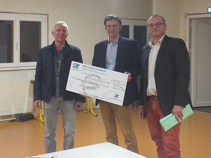 Remise cheque fondation cane